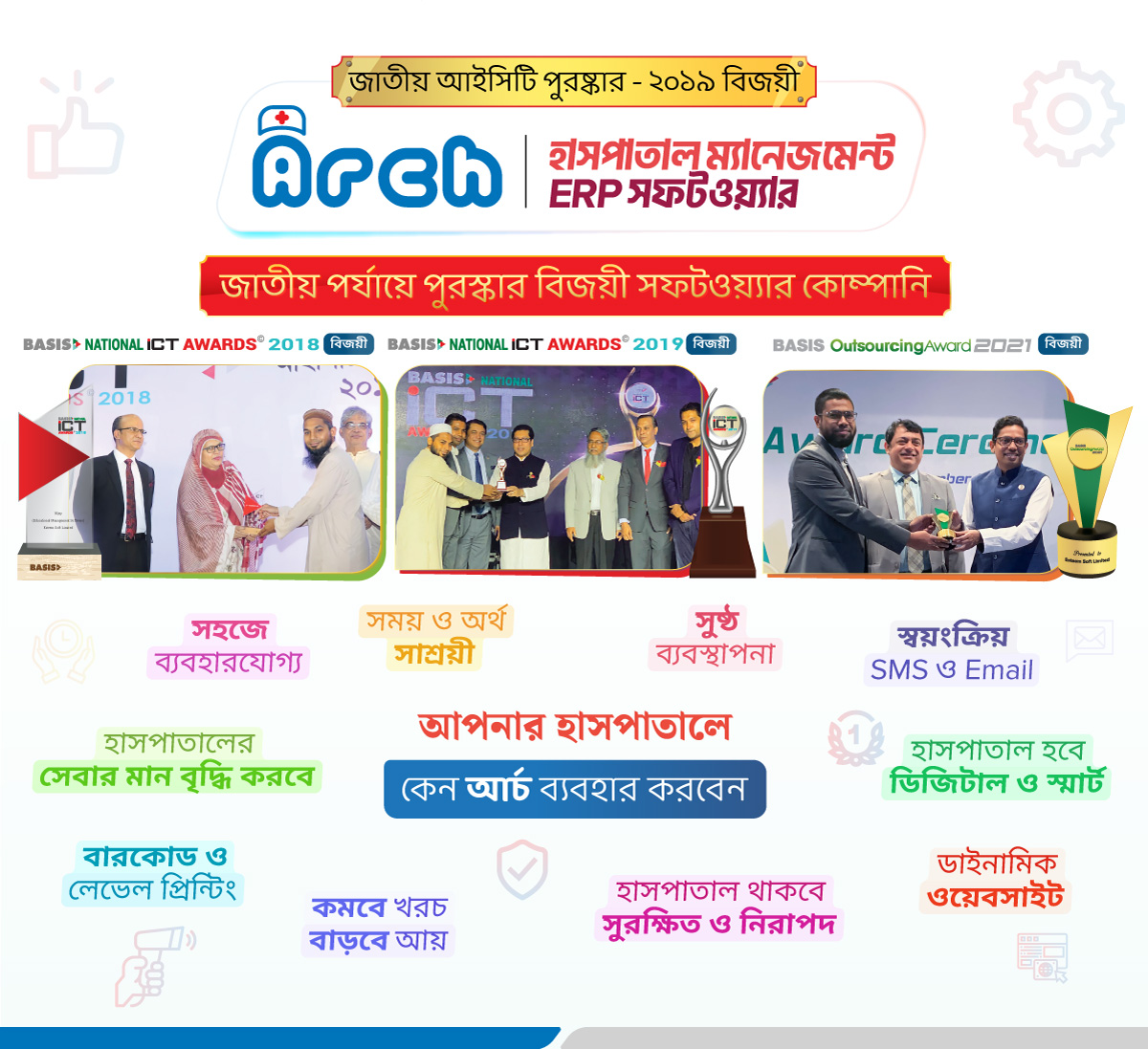 বাংলাদেশের সেরা হাসপাতাল ম্যানেজমেন্ট সফটওয়্যার